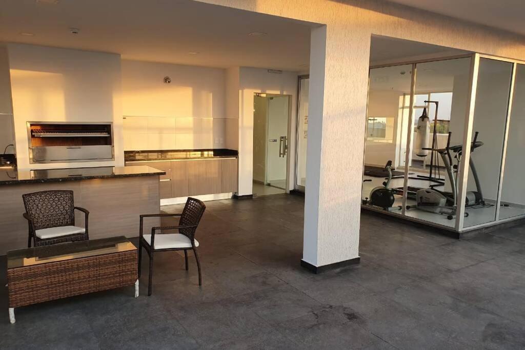Departamento 1 Habitacion Zona Exclusiva Asunción Exterior foto